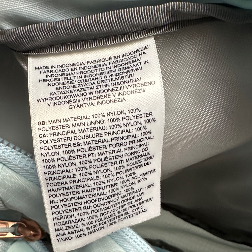 The North Face Recon Luxe Sky Blue Backpack - Picture 12 of 12